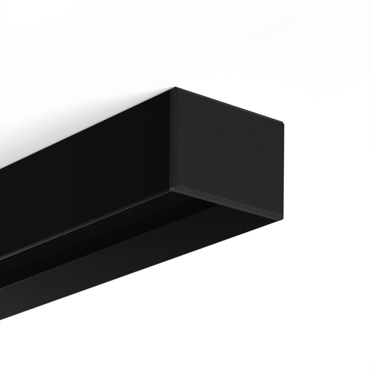 KLUŚ Endkappe GIZA-LL-ZMG, schwarz, ABS – Detail-/Anwendungsbild