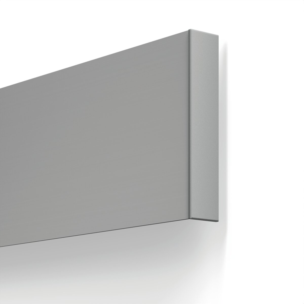 KLUŚ Endkappe PLAKIN-DUO, grau, ABS – Detail-/Anwendungsbild