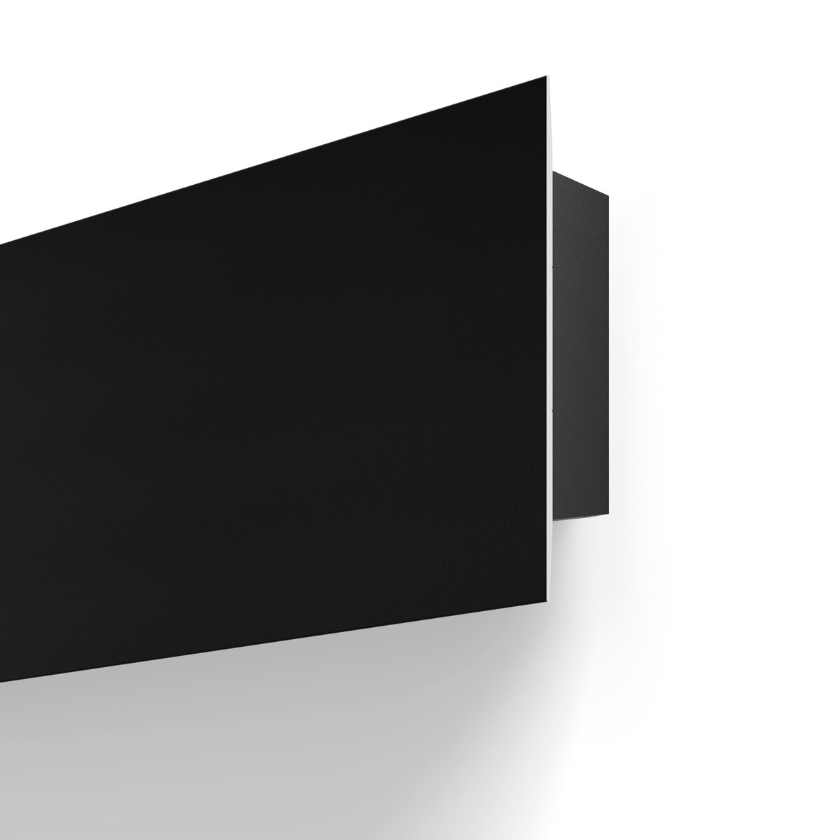 KLUŚ Endkappe PLAKIN-DUO-IN, schwarz, ABS – Detail-/Anwendungsbild