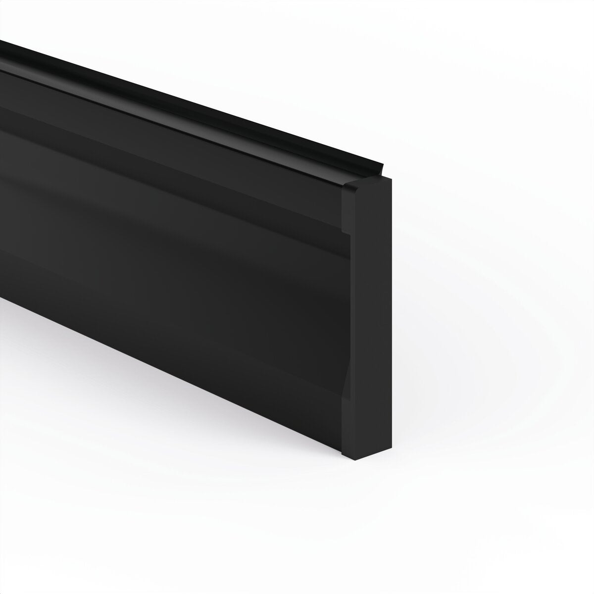 KLUŚ Endkappe OLIS-P, schwarz, ABS – Detail-/Anwendungsbild
