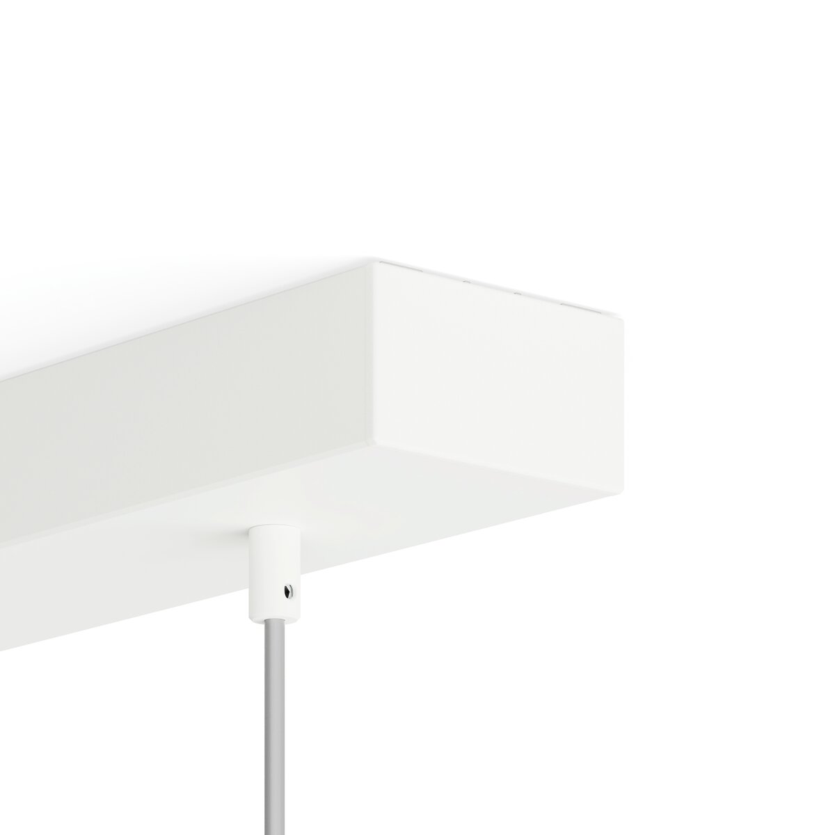 KLUŚ Endkappe BOX-M, weiß, ABS – Detail-/Anwendungsbild