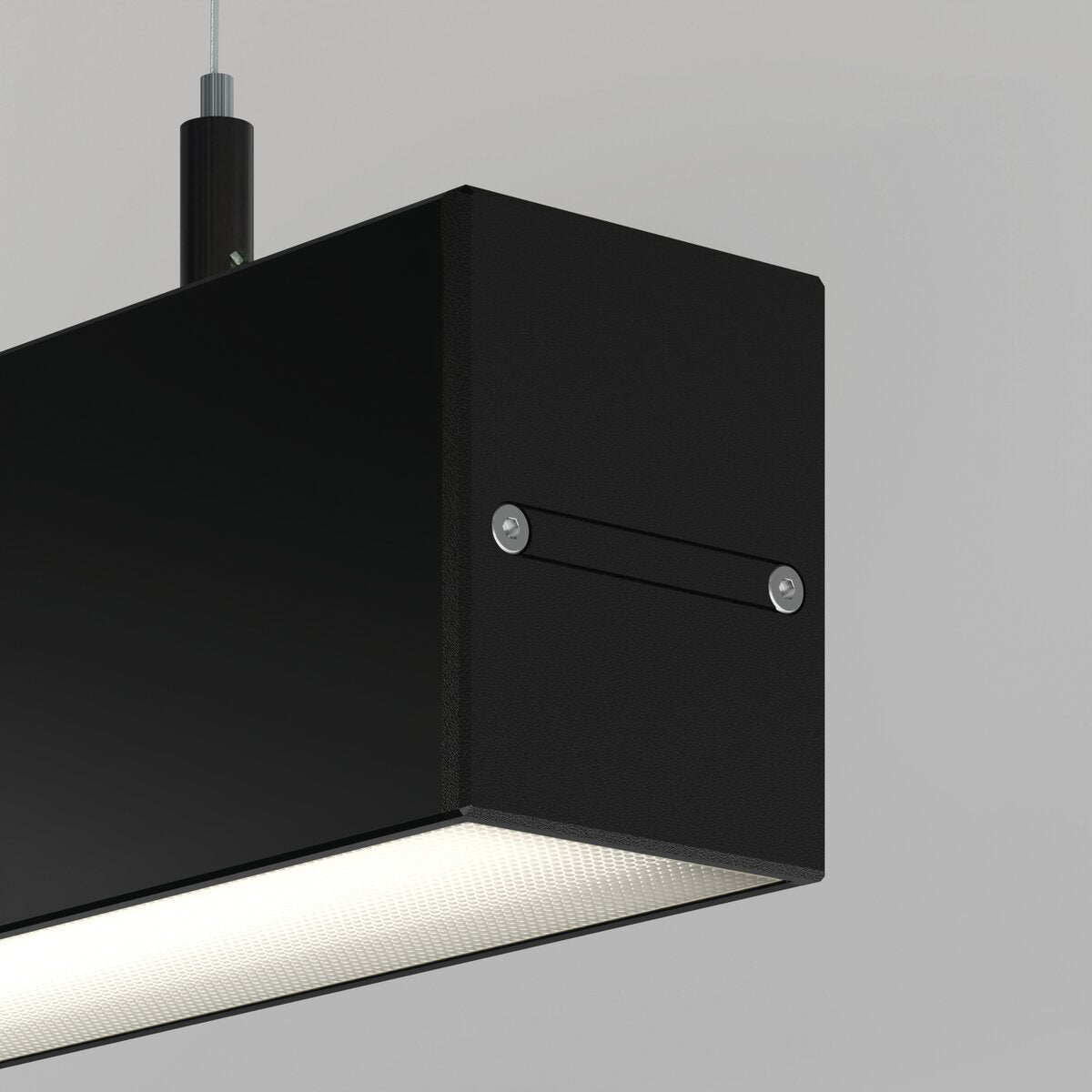 Profil MOD-50, schwarz eloxiert – Anwendungs-/Detailbild