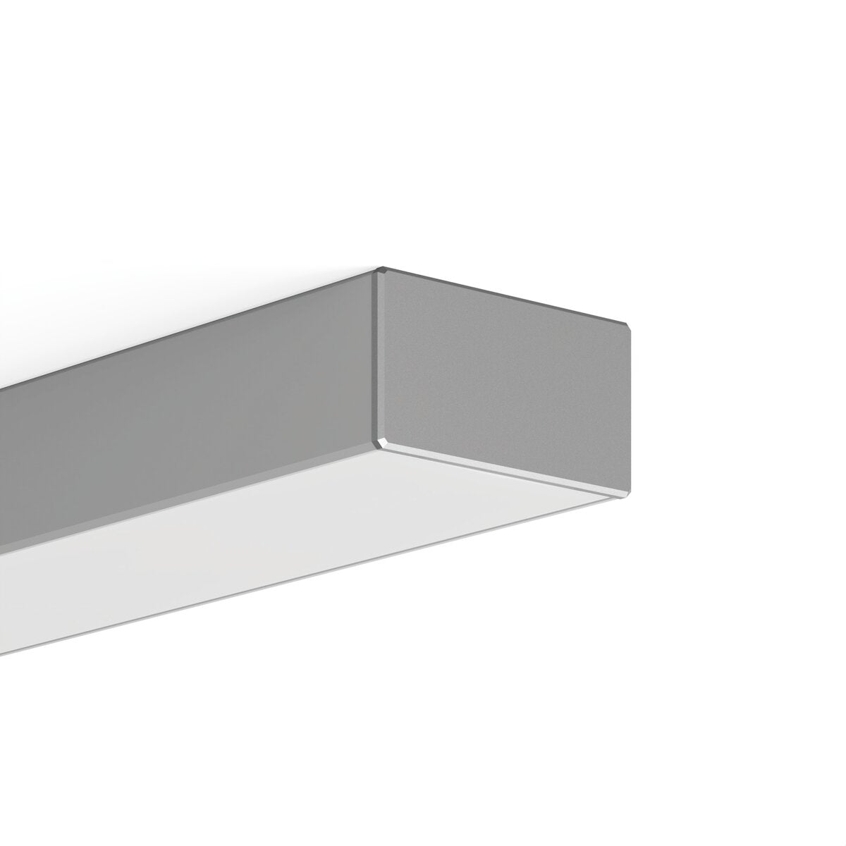 KLUŚ Endkappe LIPOD-50, silbern, ABS – Detail-/Anwendungsbild