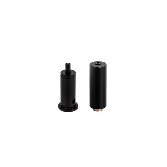 KLUŚ Befestigungsset PUSZ-MR-2, schwarz, rostfreier Stahl, Aluminium – Produktbild