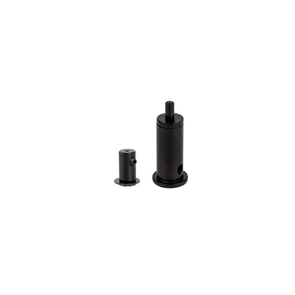 KLUŚ Befestigungsset FI-8-MR-2, schwarz, rostfreier Stahl, Aluminium – Produktbild