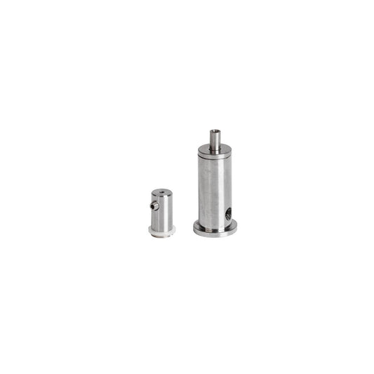 KLUŚ Befestigungsset FI-8-MR-2, silbern, rostfreier Stahl, Aluminium – Produktbild