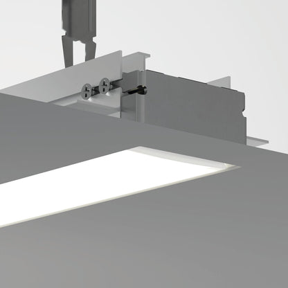 KLUŚ Endkappe FOLED-50, grau, rostfreier Stahl – Detail-/Anwendungsbild