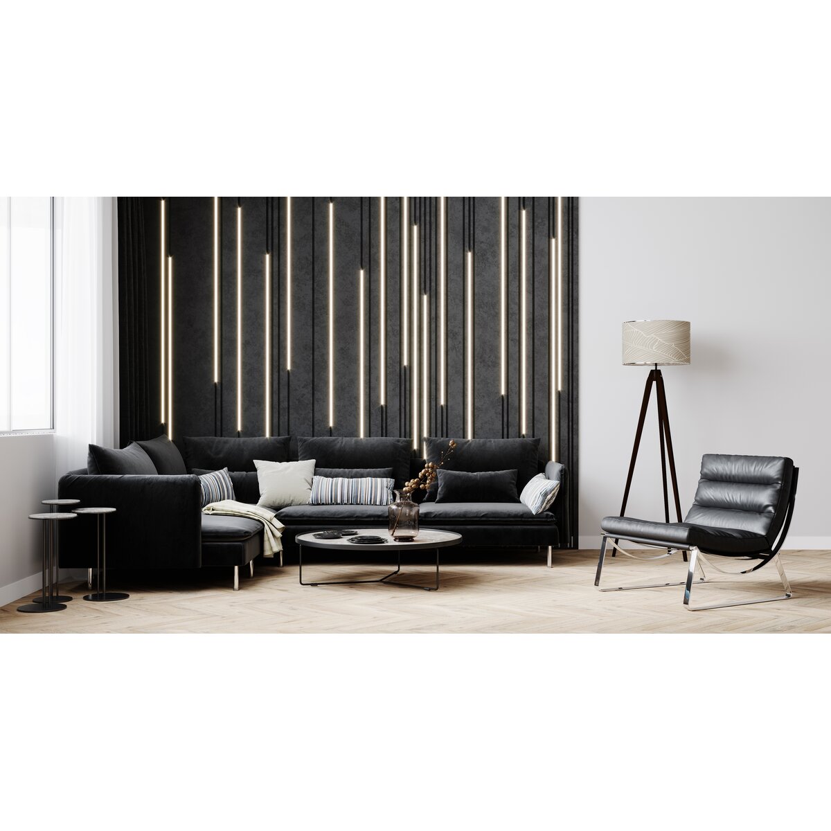 Profil MICRO-PLUS, silber eloxiert – Anwendungs-/Detailbild