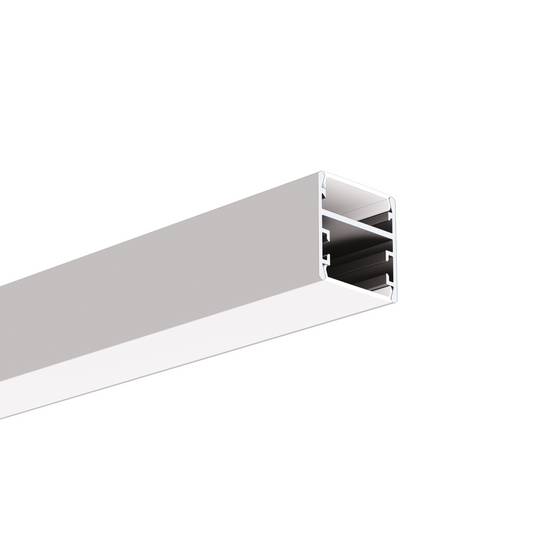 Profil GLAZA-DUO, silber eloxiert – Produktbild