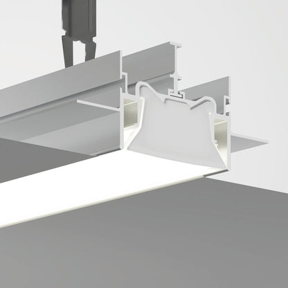 Profil FOLED-50, silber, nicht eloxiert – Anwendungs-/Detailbild