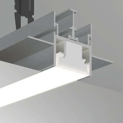 Profil FOLED, silber, nicht eloxiert – Anwendungs-/Detailbild