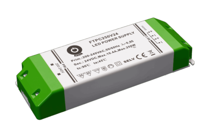 POS Power LED-Netzteil 24V 250W IP20 – Art.-Nr. 10003 (FTPC250V24) – Produktfoto