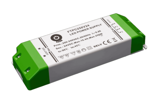 POS Power LED-Netzteil 24V 250W IP20 – Art.-Nr. 10003 (FTPC250V24) – Produktfoto