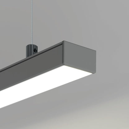 KLUŚ Endkappe GIZA-LL, grau, ABS – Detail-/Anwendungsbild