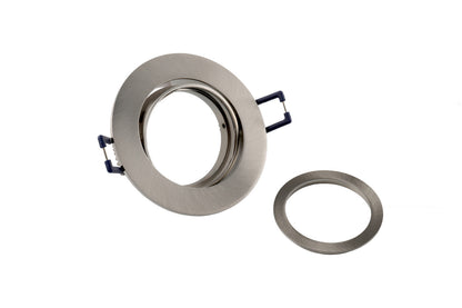 DEKO-LIGHT Samsola Round Silber Gebürstet | 110040