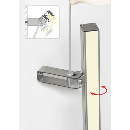 KLUŚ Befestigungsclip HR-OPTI-155 – Detail-/Anwendungsbild