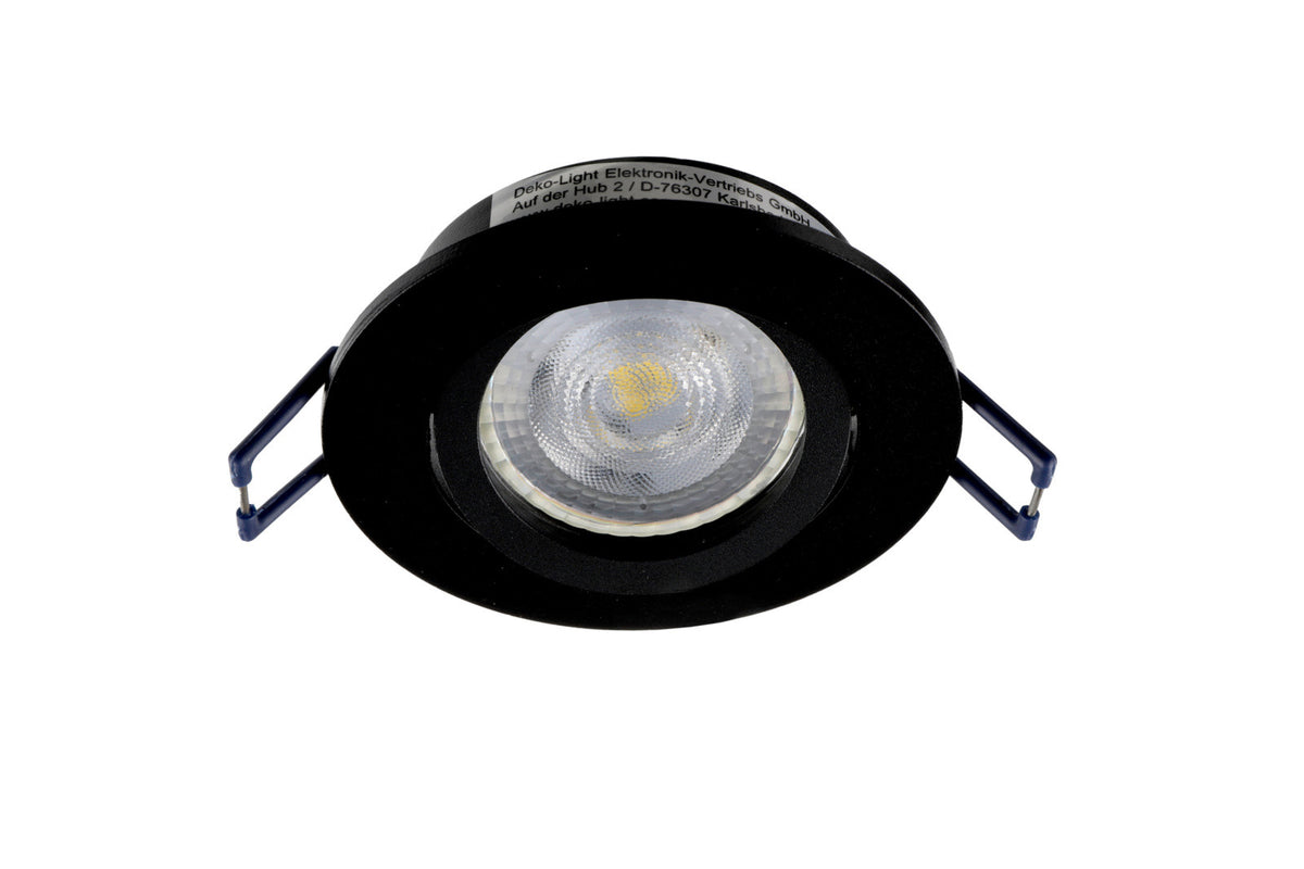 DEKO-LIGHT Samsola Round Schwarz Matt | 110043