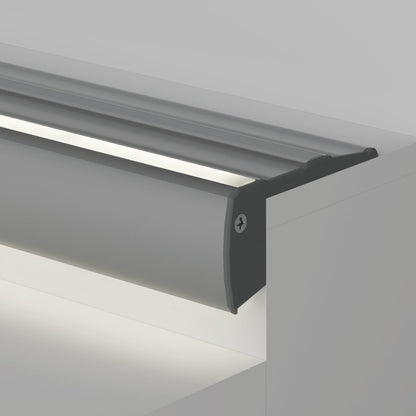 KLUŚ Endkappe STEP-P, grau, PP – Detail-/Anwendungsbild