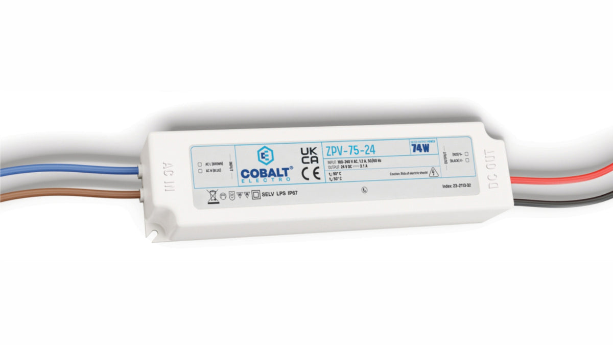 CobaltElectro ZPV LED-Netzteil 24V 74W IP67