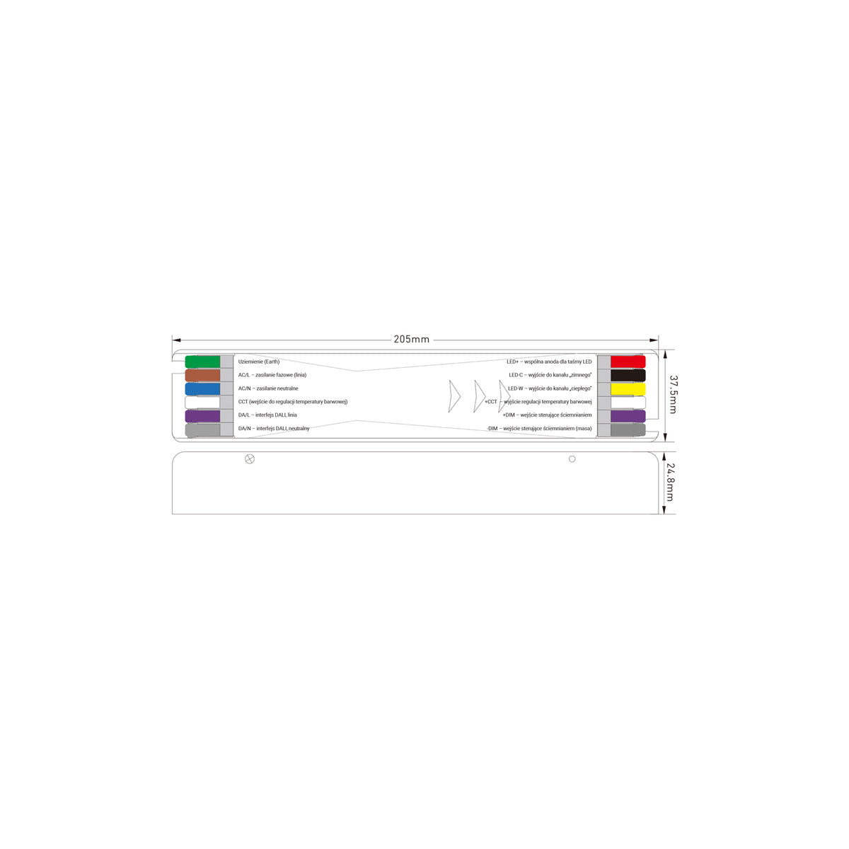 Projekt-Licht DALI-2 LED Netzteil 24 V 100 W – Ansicht 3