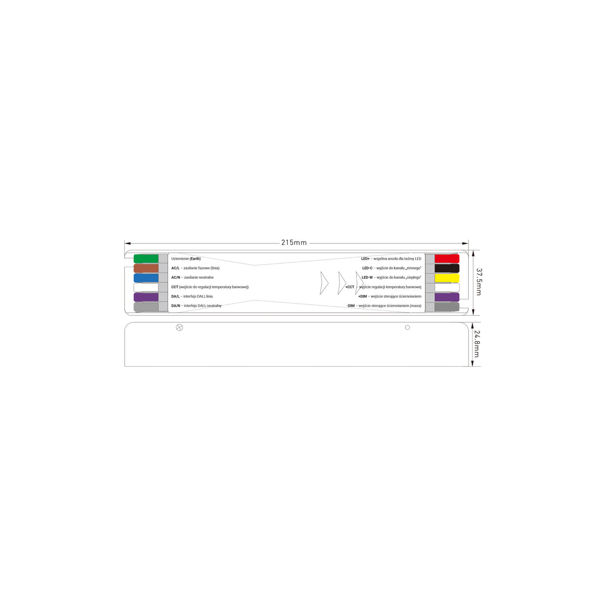 Projekt-Licht DALI-2 LED Netzteil 24 V 150 W – Ansicht 3