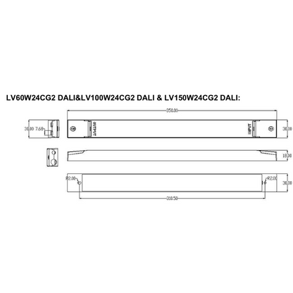 KGP LV DALI-2 23-2001-59 – 24 V LED-Netzteil