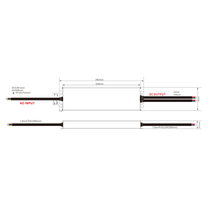 LED Netzteil 48V 300W IP67 – weitere Ansicht